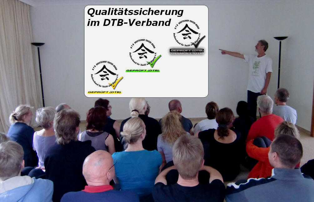 Offizielle DTB-Abzeichen für die Lehrer-Laufbahn im Qigong und Taijiquan